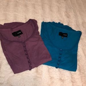 Hurley Henley long sleeves bundle!